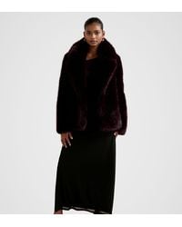 Forever New - Faux Fur Coat - Lyst