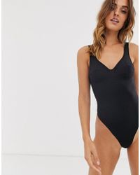 ASOS Ritisha Cup Jersey Body - Black