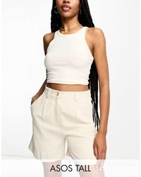 ASOS - Asos design tall – dad-shorts - Lyst