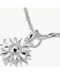 Thomas Sabo - Charm Pendant Sun With Stones Connect - Lyst