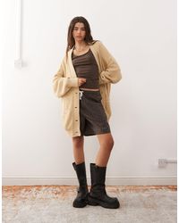 Monki - – oversize-strickjacke - Lyst