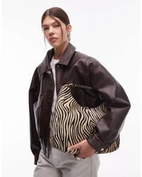 & Other Stories - Small Leather Tote Bag - Lyst