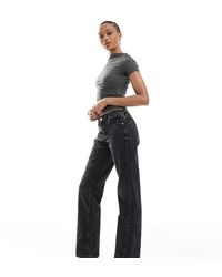 Stradivarius - Tall D03 Low Waisted Straight Leg Jean - Lyst
