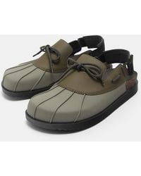 Pull&Bear - Slingback Lace-Up Clogs - Lyst