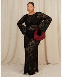 Going Somewhere - Crochet Maxi Dress - Lyst