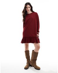 Miss Selfridge - – langärmliges freizeitkleid aus popeline - Lyst