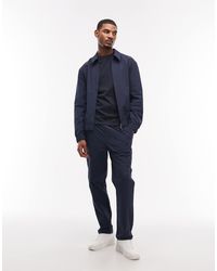 ASOS - Motionmax Four Way Stretch Harrington Jacket - Lyst