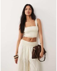 Iisla & Bird - Gesmokte Camitop - Lyst