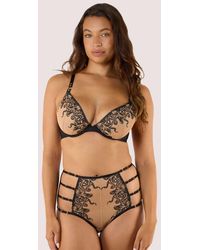 Playful Promises - Octopus Embroidery Plunge Bra - Lyst