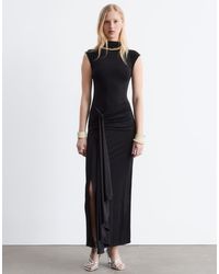 & Other Stories - Sleeveless Tie Waist Midi Dress - Lyst
