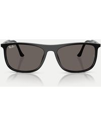 Ray-Ban - Rb2216 Rectangle Sunglasses With Lens - Lyst