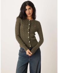 Polo Ralph Lauren - – baumwoll-strickjacke - Lyst