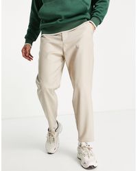 Pantaloni casual, eleganti e chino Pull\u0026Bear da uomo - Fino al 65% di  sconto | Lyst