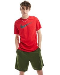 Nike - Dri-fit Swoosh T-shirt - Lyst