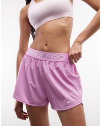 Nike - Nike Pro Training Dri-fit 3 Inch Shorts - Lyst