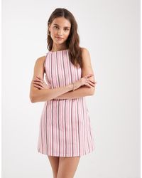 Miss Selfridge - Denim Shift Dress - Lyst
