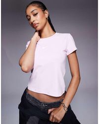 Nike - Gym Life Swoosh Cropped T-Shirt - Lyst