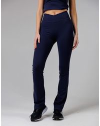 French Connection - Wrap Front Fcuk Stretch Yoga Pant - Lyst