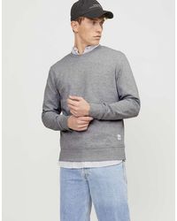 Jack & Jones - Basic Standard Fit Crew Neck Sweatshirt - Lyst