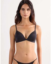 Intimissimi - Tiziana Microfibre Triangle Bra - Lyst