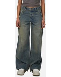 Good For Nothing - Baggy Vintage Wash Denim Jeans - Lyst