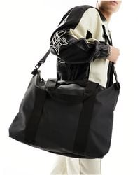 Rains - Large Unisex Waterproof Tote With Crossbody Strap - Lyst