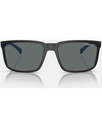 Arnette - – stripe – rechteckige, polarisierte sonnenbrille - Lyst