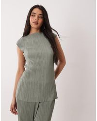 Calvin Klein - Plissé Tunic - Lyst