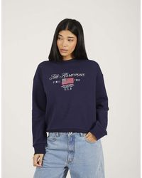 Brave Soul - Crew Neck Embroidered Sweatshirt - Lyst