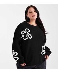 ONLY - Maglione Con Dettagli Floreali Cuciti - Lyst