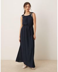 Jdy - Maxi-Jurk Met Strikdetail En Bandjes - Lyst