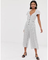 mango spot jumpsuit