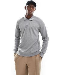 adidas Originals - Long Sleeve Polo - Lyst
