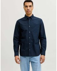 Jack & Jones - Harvey Button-down Collar Long Sleeve Shirt - Lyst