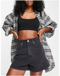Levi's - – mom-shorts mit hoher taille - Lyst