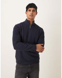 Abercrombie & Fitch - Quarter Zip Jumper - Lyst