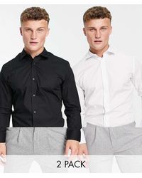 Jack & Jones - Originals 2 Pack Smart Shirt - Lyst