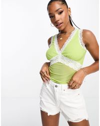 Bailey Rose - 90s V-neck Cami Top - Lyst