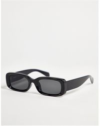Weekday Cruise Squared Sunglasses - Black