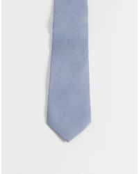 ASOS - Linen Rich Tie - Lyst