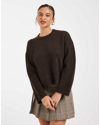 ONLY - Relaxed Knitted Jumper - Lyst