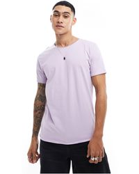 Brave Soul - T-shirt à bords effilochés - lilas pastel - Lyst