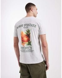 Brave Soul - Short Sleeve Cocktail Graphic T-shirt - Lyst