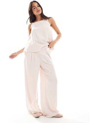 ASOS - Tailored Relaxed Straight Leg Trousers Co-ord - Lyst