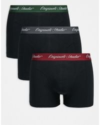 Jack & Jones - 3 Pack Trunks - Lyst