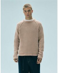 Pull&Bear - Washed Finish Jumper - Lyst