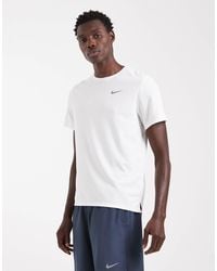 Nike - Haut De Running À Manches Courtes Dri-Fit Uv Miler Pour Homme - Lyst