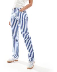 Wrangler - Sunset Stripe Straight Fit Jeans - Lyst