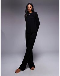 DKNY - Top And Pant Sleep Set - Lyst