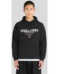 Lyle & Scott - Mid Layers Soundscapes Graphic Hoodie - Lyst